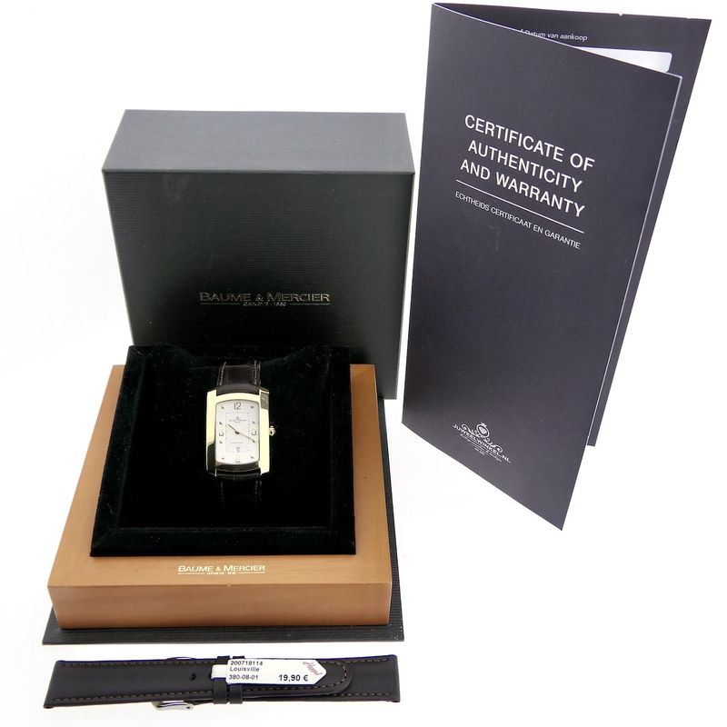 Image 4 of Baume Mercier Hampton; Automatic 18k gold watch