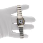 Image 6 of Cartier Santos Ladies 24mm 0902; Automatic Ladies Watch