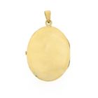 Image 6 of Vintage gold floral locket pendant