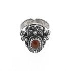 Image 3 of Vintage Silver Ring with Carnelian