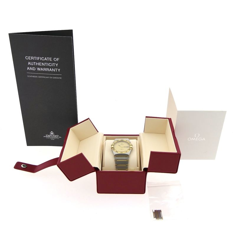 Image 4 of Omega Constellation; Goud/stalen unisex horloge