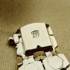 Image 6 of Gold wide women's necklace | 45.5 cm