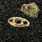 Image 2 of Vintage Gold Brooch with Garnet