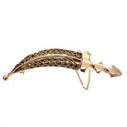 Image 1 of Gold brooch of an Arab dagger; Filigree