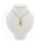 Image 3 of Gold pendant of a dancing jester