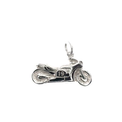 Silver charm; Honda motorcycle Image 1 of Silver charm; Honda motorcycle