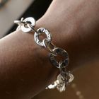 Image 11 of Silver fantasy link bracelet.