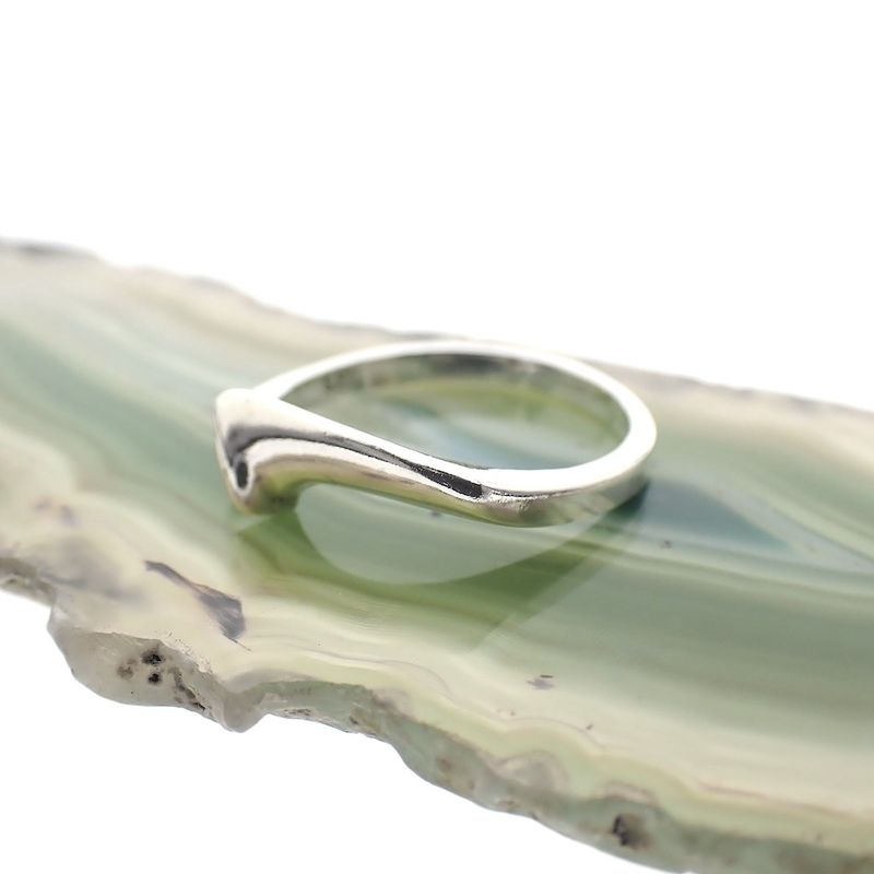 Image 7 of Silver ring with fantasy design