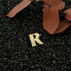 Image 1 of Gold pendant of the letter R