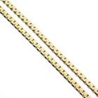 Image 3 of Gold flat fantasy chain | 60 cm