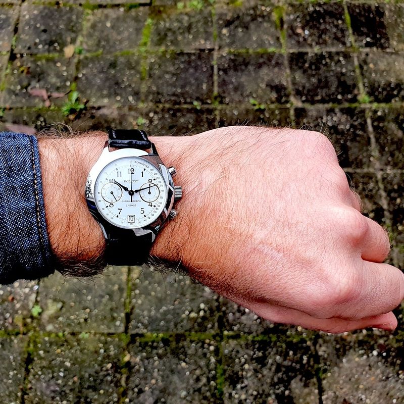 Image 7 of Poljot USSR; Chronograph men's watch