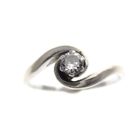 Image 2 of Two-tone gold solitaire ring with 0.15 ct diamond.