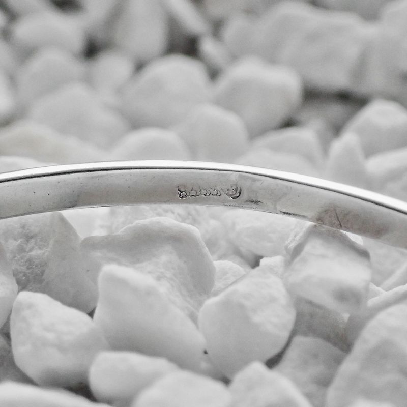 Image 5 of Silver subtle slave bracelet | Ø 61 mm