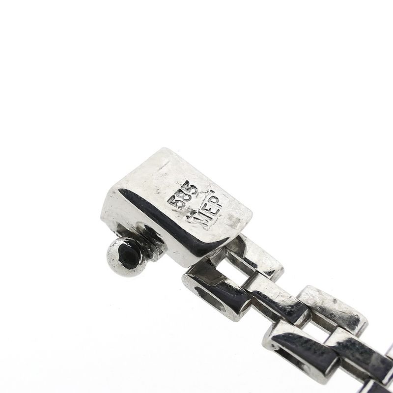 Image 6 of Matted white gold Cleopatra necklace.