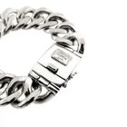 Image 3 of Silver Buddha to Buddha bracelet; Chain XL | 21 cm