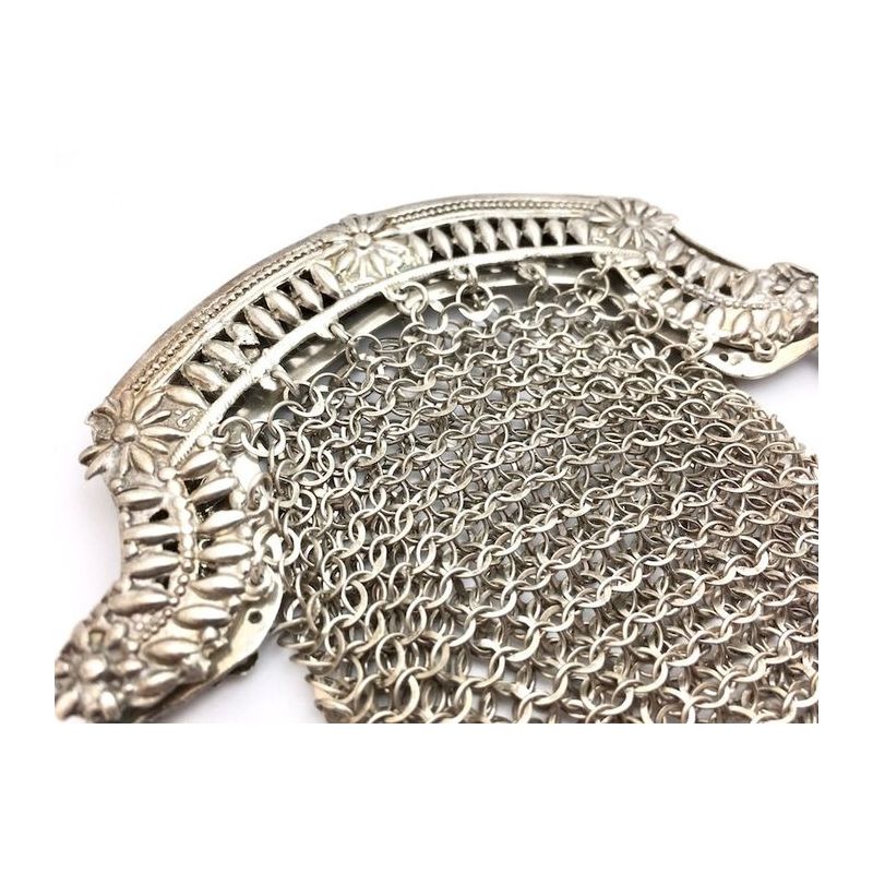 Image 2 of 19th century silver purse/wallet