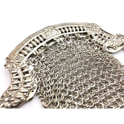 19th century silver purse/wallet Image 2 of 19th century silver purse/wallet