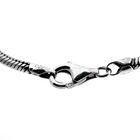 Image 3 of Silver snake link bracelet | 18 cm