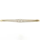 Image 11 of Vintage gold bracelet with pearls