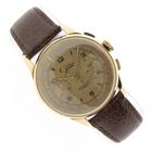 Image 15 of Jolus Autres Horlogerie; vintage 18k. gouden heren horloge met chronograaf