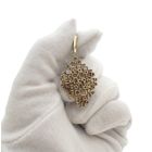 Image 6 of Gold pendant with an abstract shape