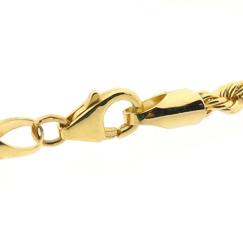 Image 3 of Golden Twisted Link Bracelet