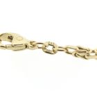 Image 5 of Gold square king's link bracelet | 21.5 cm