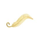 Image 8 of Vintage gold feather brooch