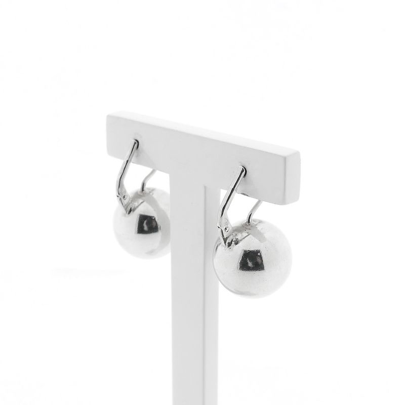 Image 4 of Silver earrings with balls