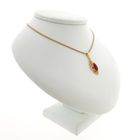Image 5 of Gold Pendant with Carnelian