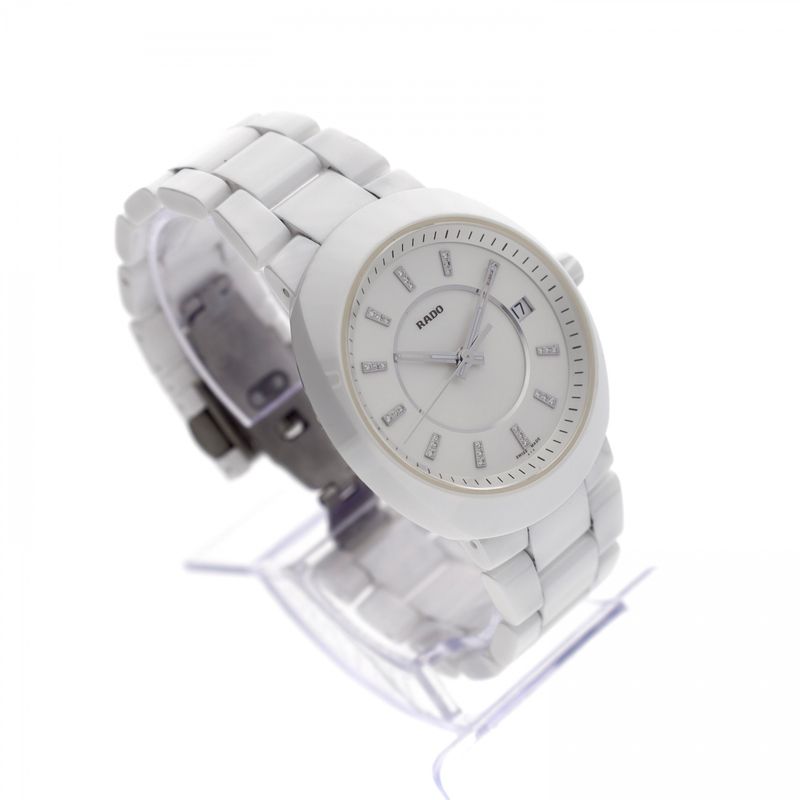 Image 4 of Rado D-Star White Diamond R15519702; Ceramic Ladies Watch