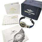 Image 26 of Breitling Chronomat D13047; Vintage pilot men's watch with UTC module