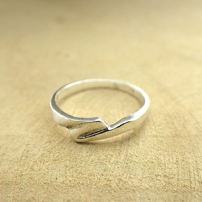 Image 7 of Silver ring with fantasy design