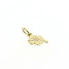 Image 3 of Gold pendant of a four-leaf clover