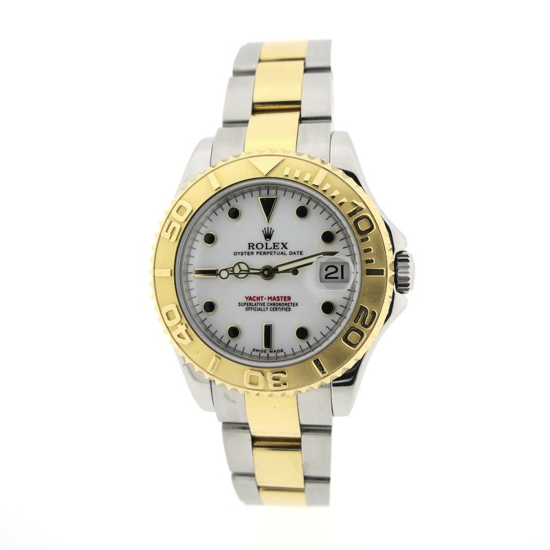 Image 23 of Rolex Yachtmaster 168623; 18k gold/steel watch
