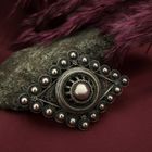 Image 2 of Vintage silver Zeeland button brooch