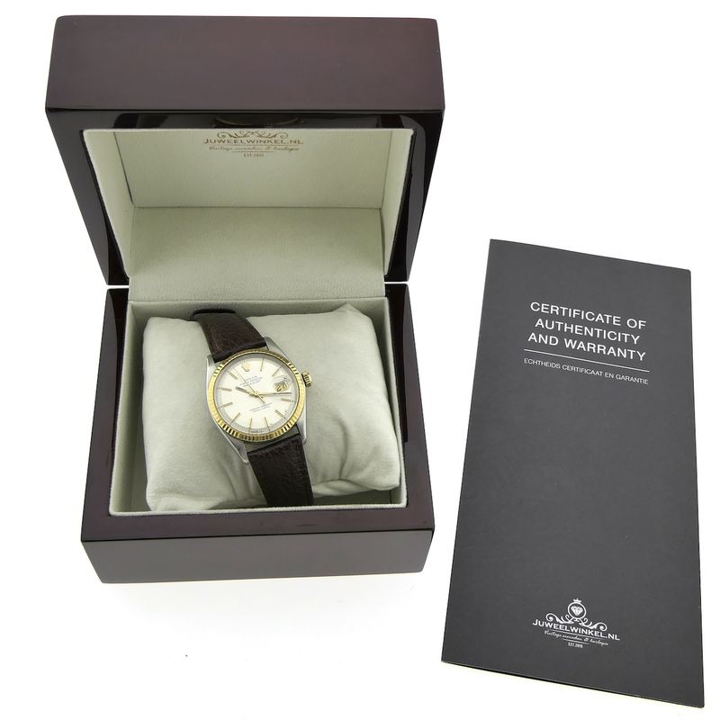 Image 16 of Rolex Datejust 1601; Vintage men's watch from 1967