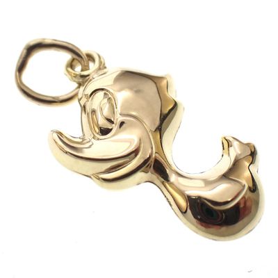 Image 2 of Gold pendant of a duck
