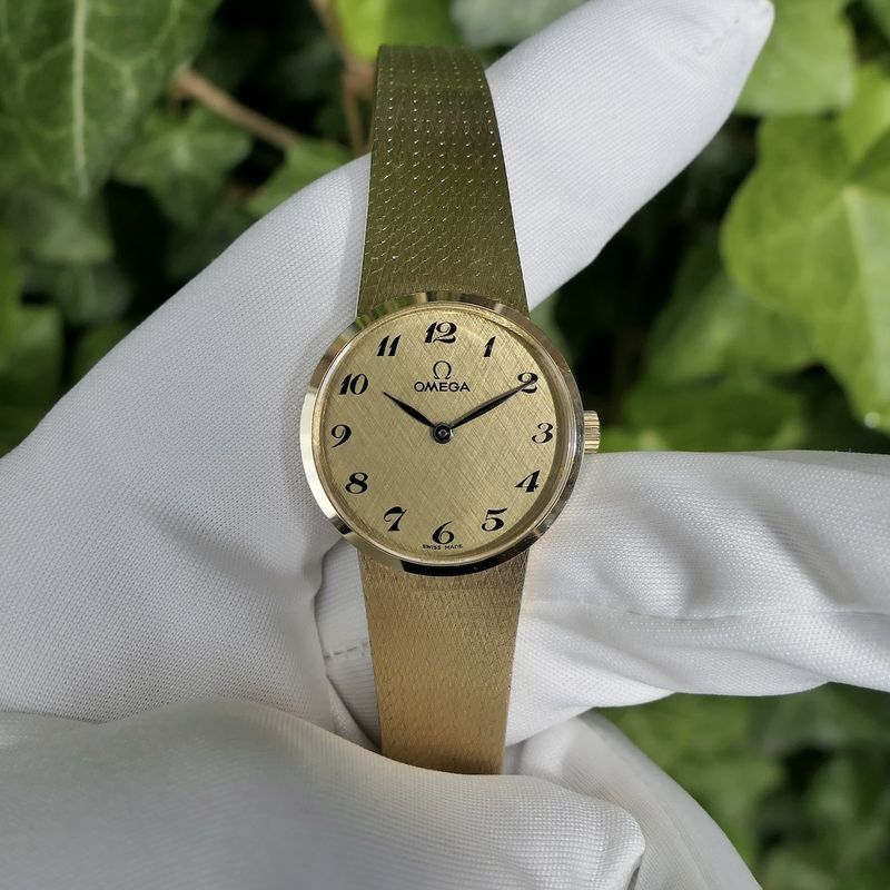 Image 8 of Omega Geneva 'Cocktail Watch'; 14k gold women's watch