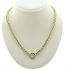 Image 9 of Gold necklace with foxtail link | 45 cm