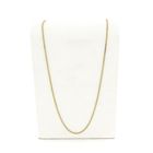 Image 1 of Long gold Venetian link chain