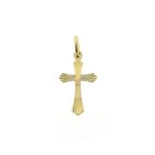Image 1 of Gold pendant of a cross