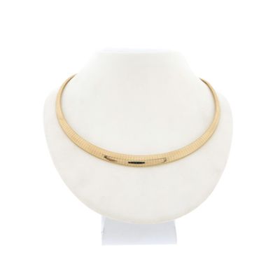 Gold Omega link necklace Image 1 of Gold Omega link necklace