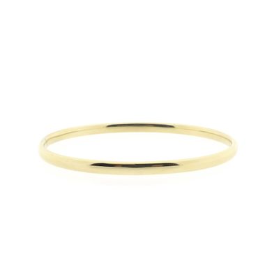 Image 1 of Gold smooth slave bracelet | Ø 60 mm