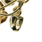 Image 5 of Vintage two-tone gold brooch of a rose