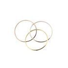 Image 4 of Tricolor Gold Trinity Ring