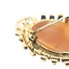 Image 5 of Vintage gold pendant/brooch with cameo