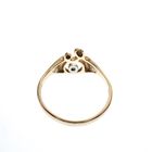 Image 3 of Gold mother-child ring with diamond | 0.03 ct.