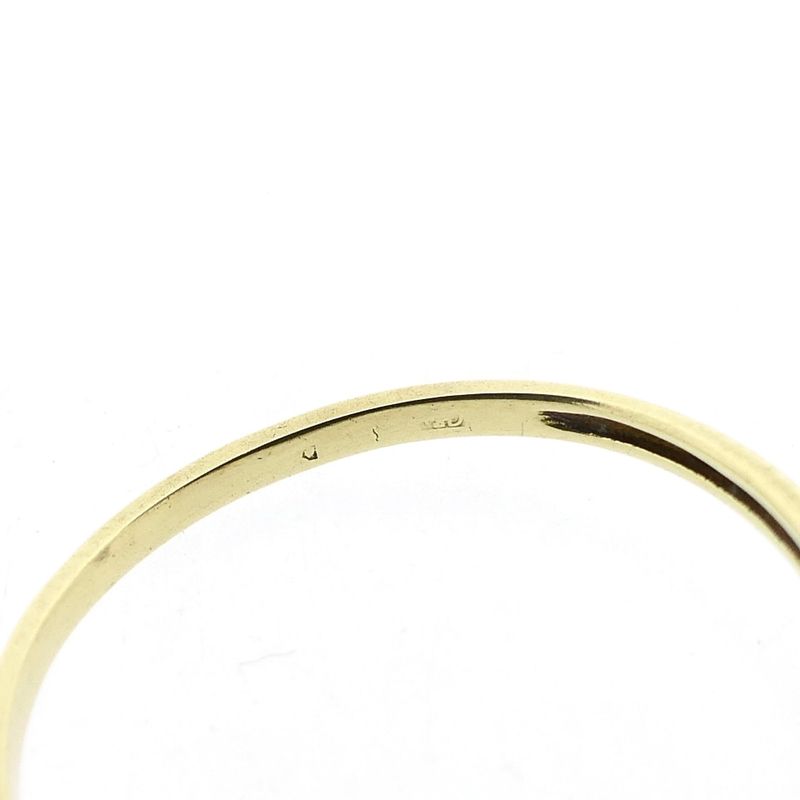 Image 6 of Gold Ring with Diamond; 0.01 ct.