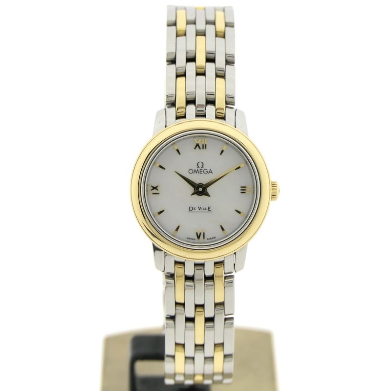 Image 1 of Omega De Ville Prestige; 18k gold/steel women's watch